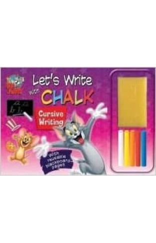 TOM AND JERRY: LET’S WRITE WITH CHALK CURSIVE WRITING